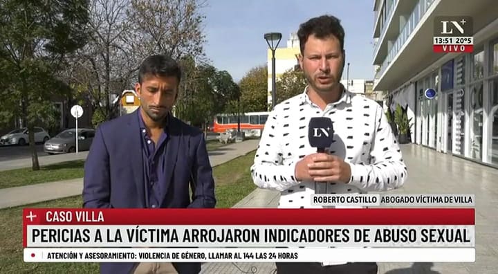 Roberto Castillo, abogado de la mujer que denunció a Sebastián VIlla por abuso sexual