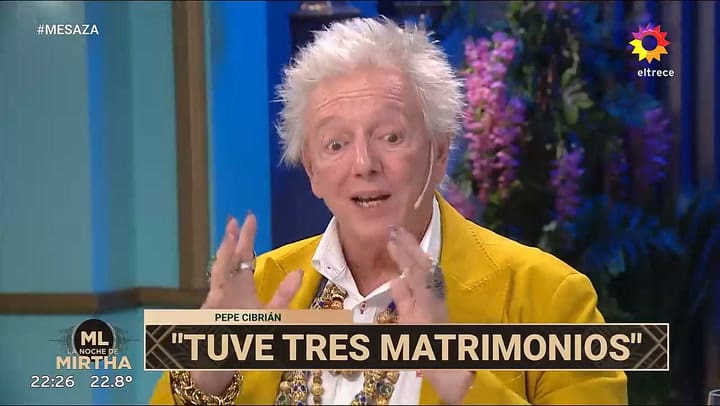 Pepe Cibrian revelo intimidades de sus exmatrimonios