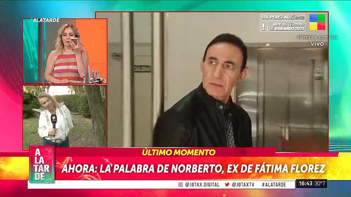 Norberto Marcos, el ex de Fatima Florez, hablo tras el triunfo de Milei