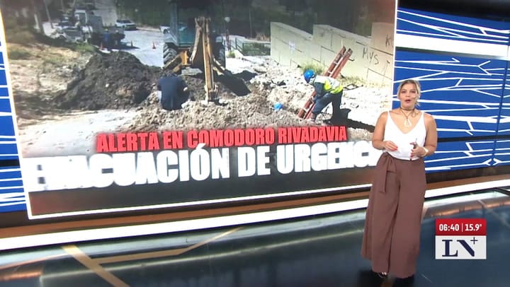 Alerta en Comodoro Rivadavia