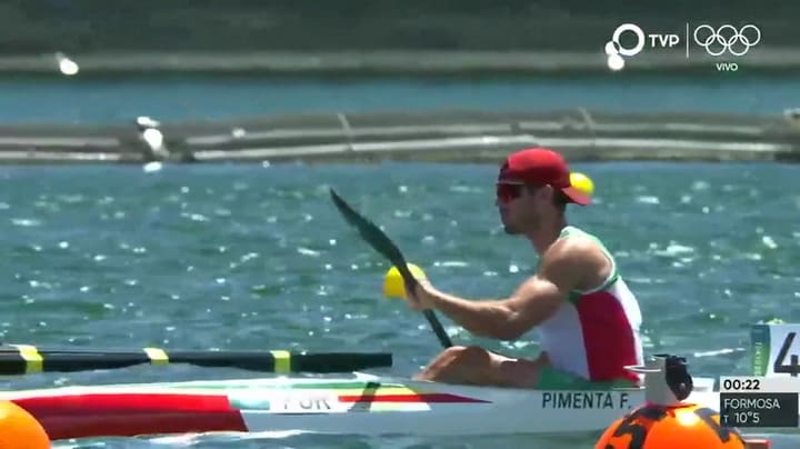 Agustín Vernice, octavo en la final A de canotaje