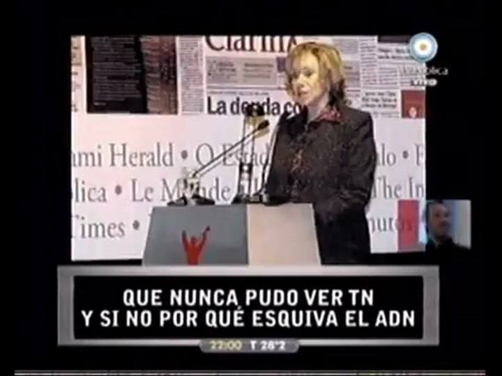 «La mierda oficialista», según 678 (YouTube)