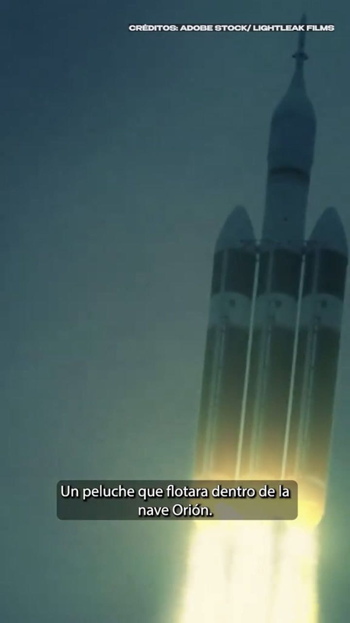 La razón por la que un peluche acompañará a los tripulantes de la NASA a la Luna