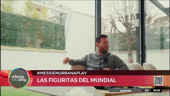 Lionel Messi contó la alegría que sintió Mateo al tener la figurita del futbolista