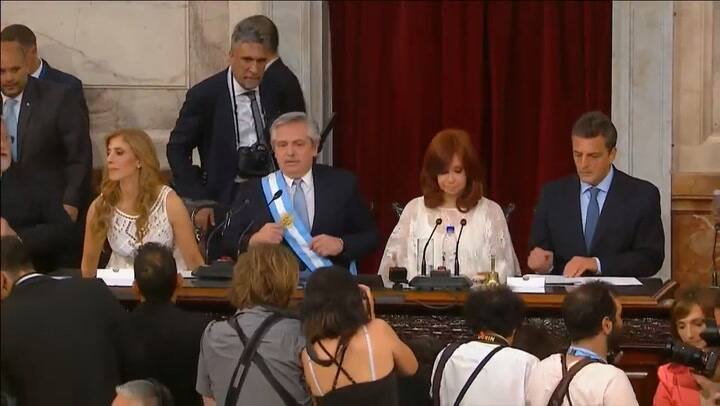 El discurso completo de Alberto Fernandez al asumir la presidencia