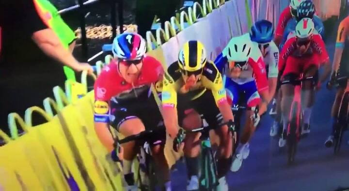 Brutal accidente en el Tour de Polonia