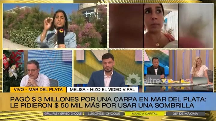 El testimonio de Melisa, la influencer que se hizo viral en Mar del Plata