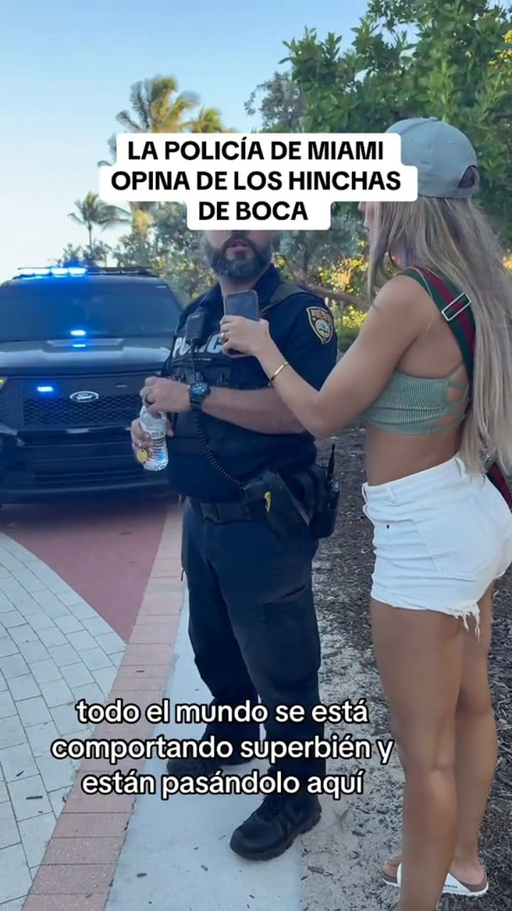 Esta es la táctica de la Policía de Miami en el Mundial de Clubes para controlar a los hinchas de Boca