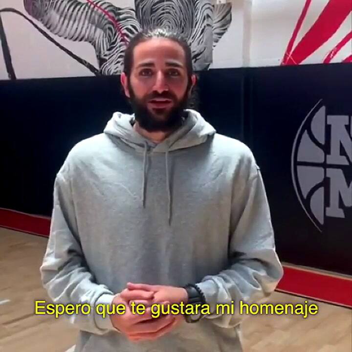 El saludo de Ricky Rubio - Fuente: Liga Endesa