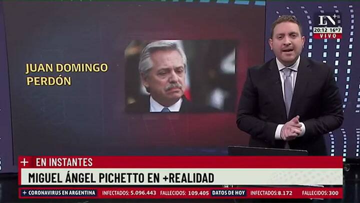 Juan Domingo Perdón. El editorial de Jonatan Viale.