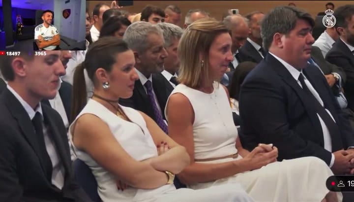 Los padres de Franco Mastantuono se emocionaron por las palabras de su hijo