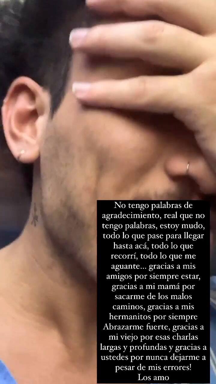 Tomás Holder se emocionó tras convertirse en el primer confirmado al Bailando 2023