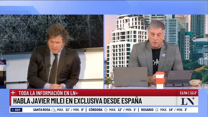 En Exclusivo Javier Mieli Desde España Estamos Pagando Los Costos De La Fiesta Populista