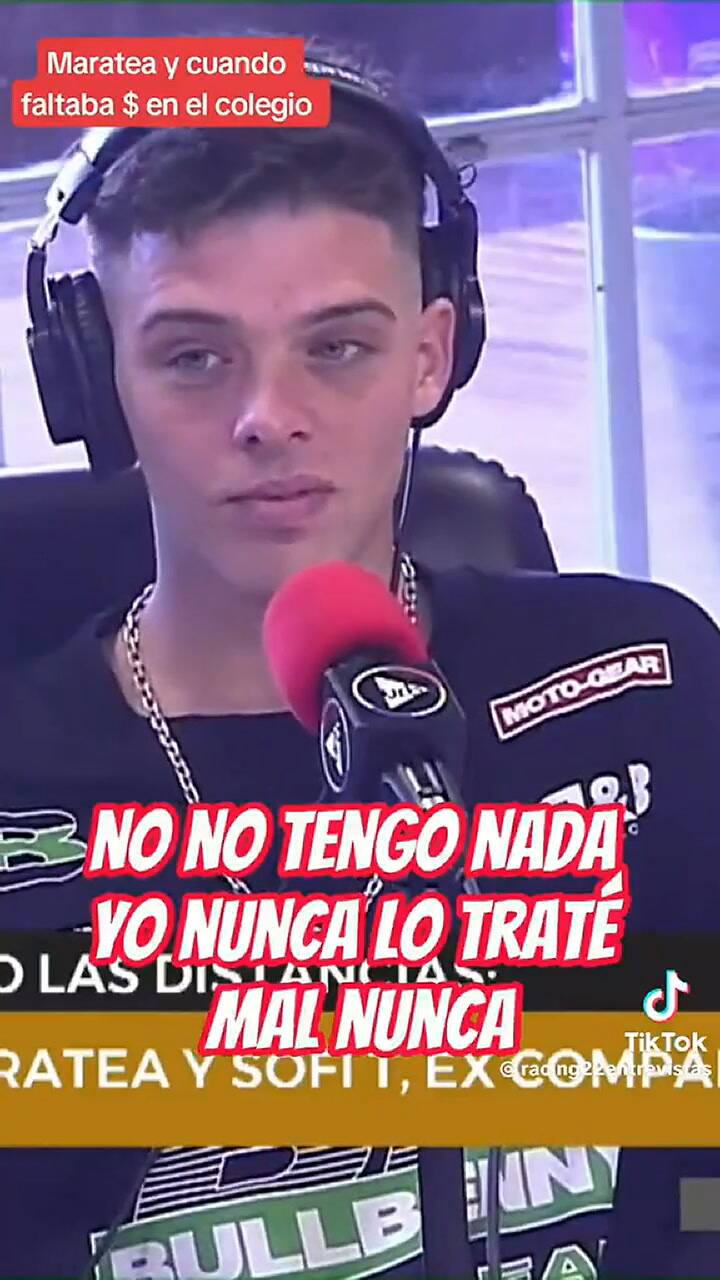 La entrevista que se viralizó donde Maratea contó que robó en el colegio