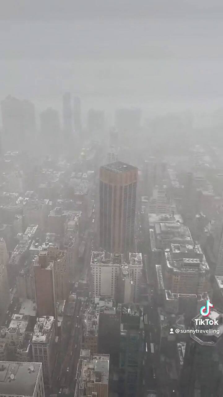 Así es viajar a Nueva York en invierno, según una tiktoker