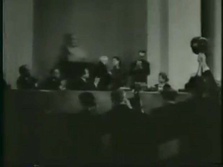 Gala del premio Lenin, una distinción que ella definió como "el Oscar y el Nobel" a la vez