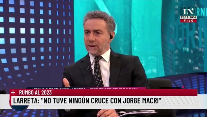 Jorge Macri habló sobre la disputa por la Ciudad de Buenos Aires y la relación Larreta-Bullrich