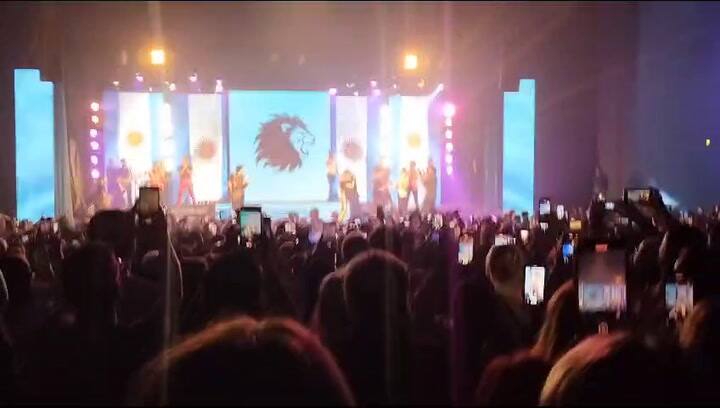 Milei En Función De Fátima Saludo Final