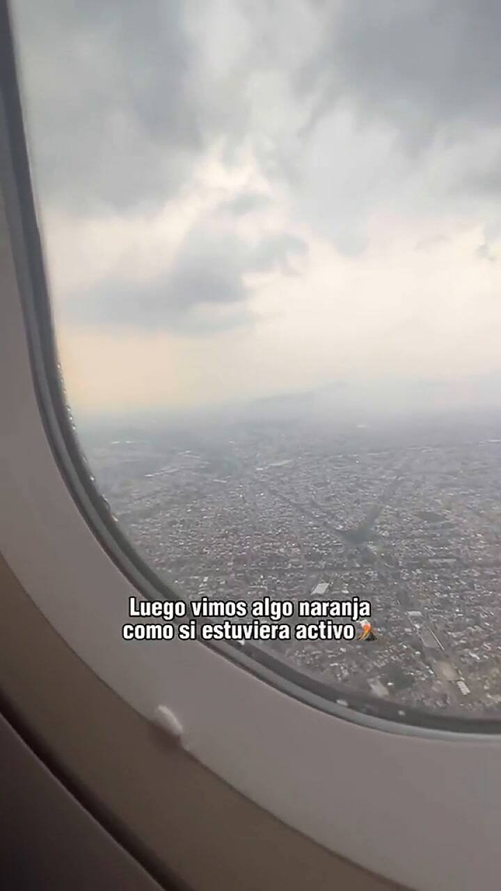 Un joven voló cerca del volcán mexicano que está por hacer erupción