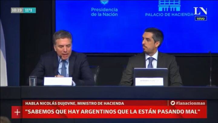 Dujovne: 'Hemos decidido converger al equilibrio fiscal en 2019'