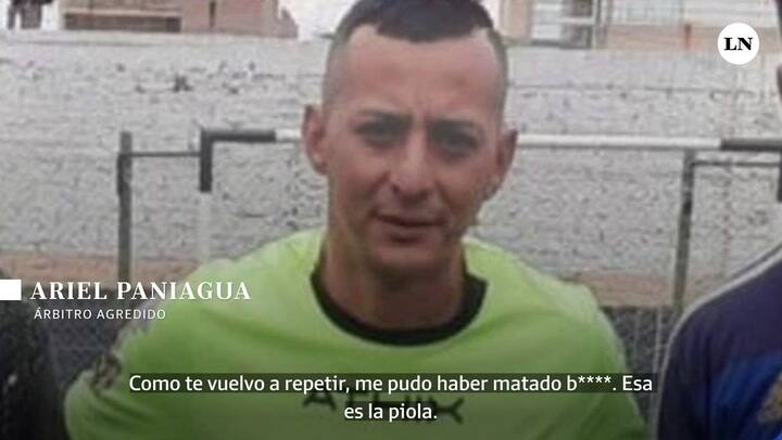 El audio del árbitro con el que la familia del futbolista muerto denuncia extorsión