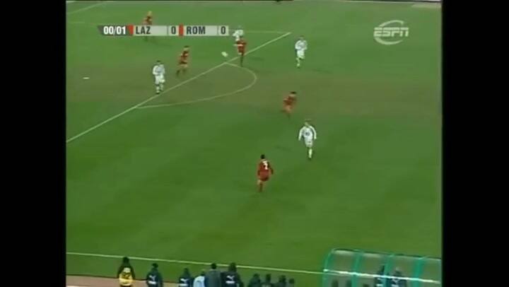 Cafú sobrero a Nedved y Simeone - Fuente: YouTube