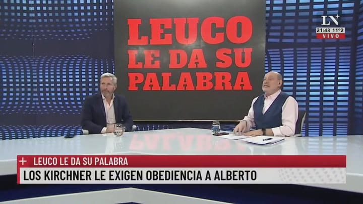 Los Kirchner le exigen obediencia a Alberto. Leuco le da su palabra.