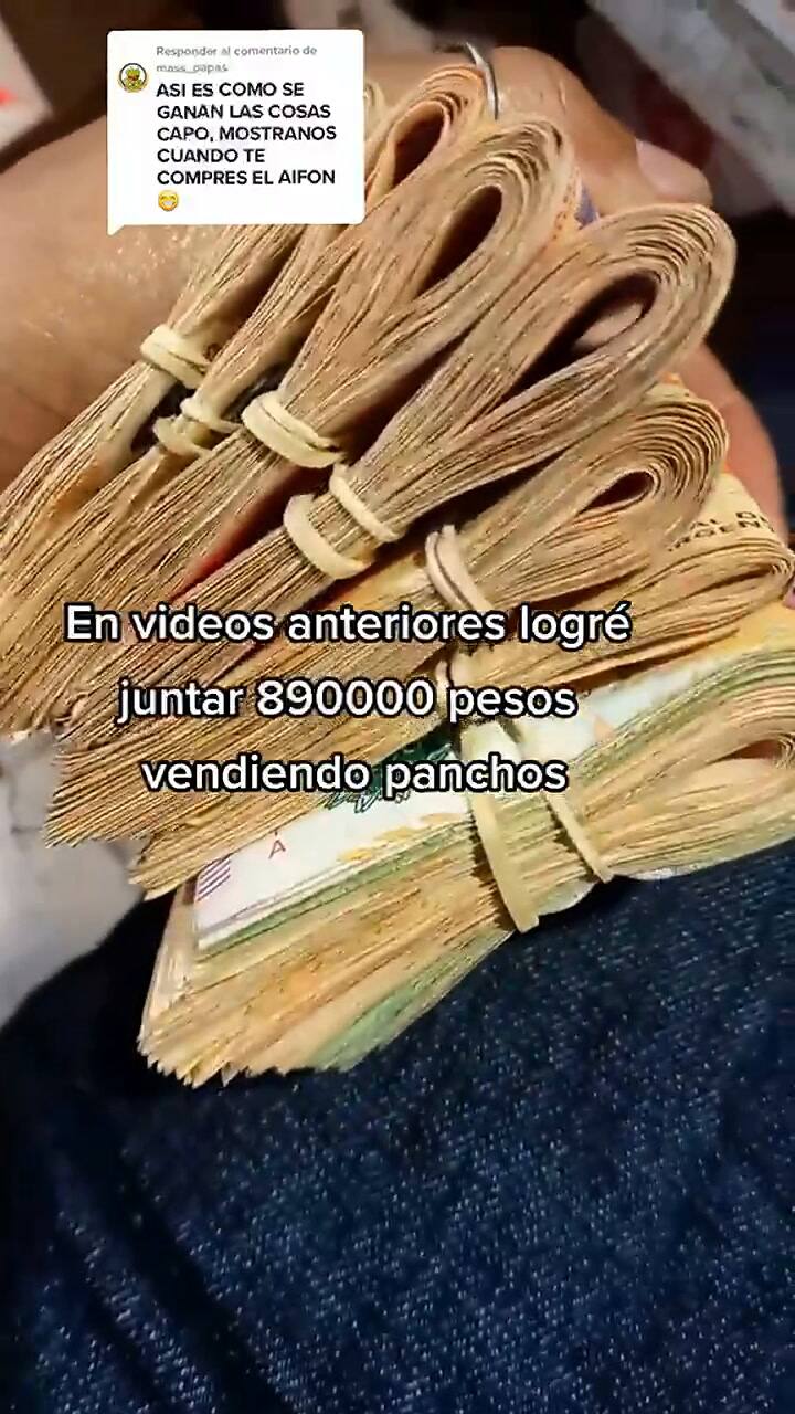 El tiktoker se compró el Iphone