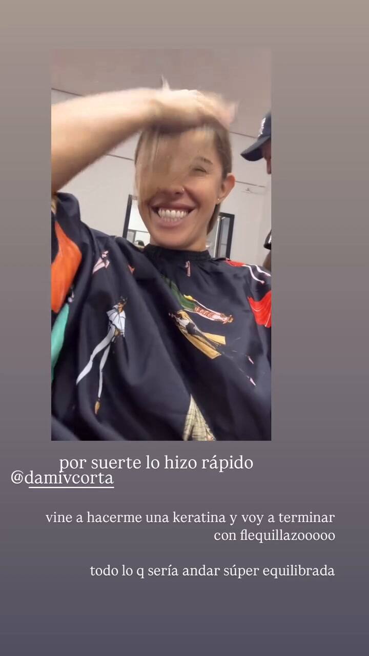 Nati Jota y su cambio de look