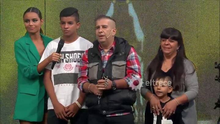 Así corrió Tom en la final de El perro del millón: Fuente: Eltrece