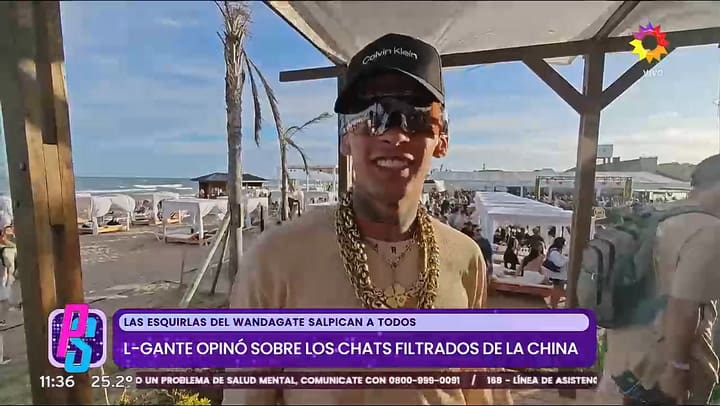 L-Gante conto su percance en Mar del Plata