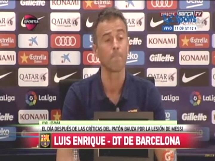 La respuesta de Luis Enrique