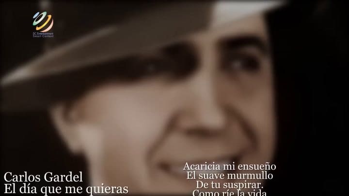 Carlos Gardel – The Day You Love Me (Letra-Lyrics) (Hq)