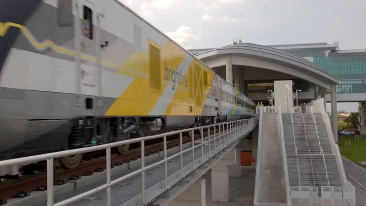 El tren que conectará a Miami con Orlando ya completó su primer viaje de prueba