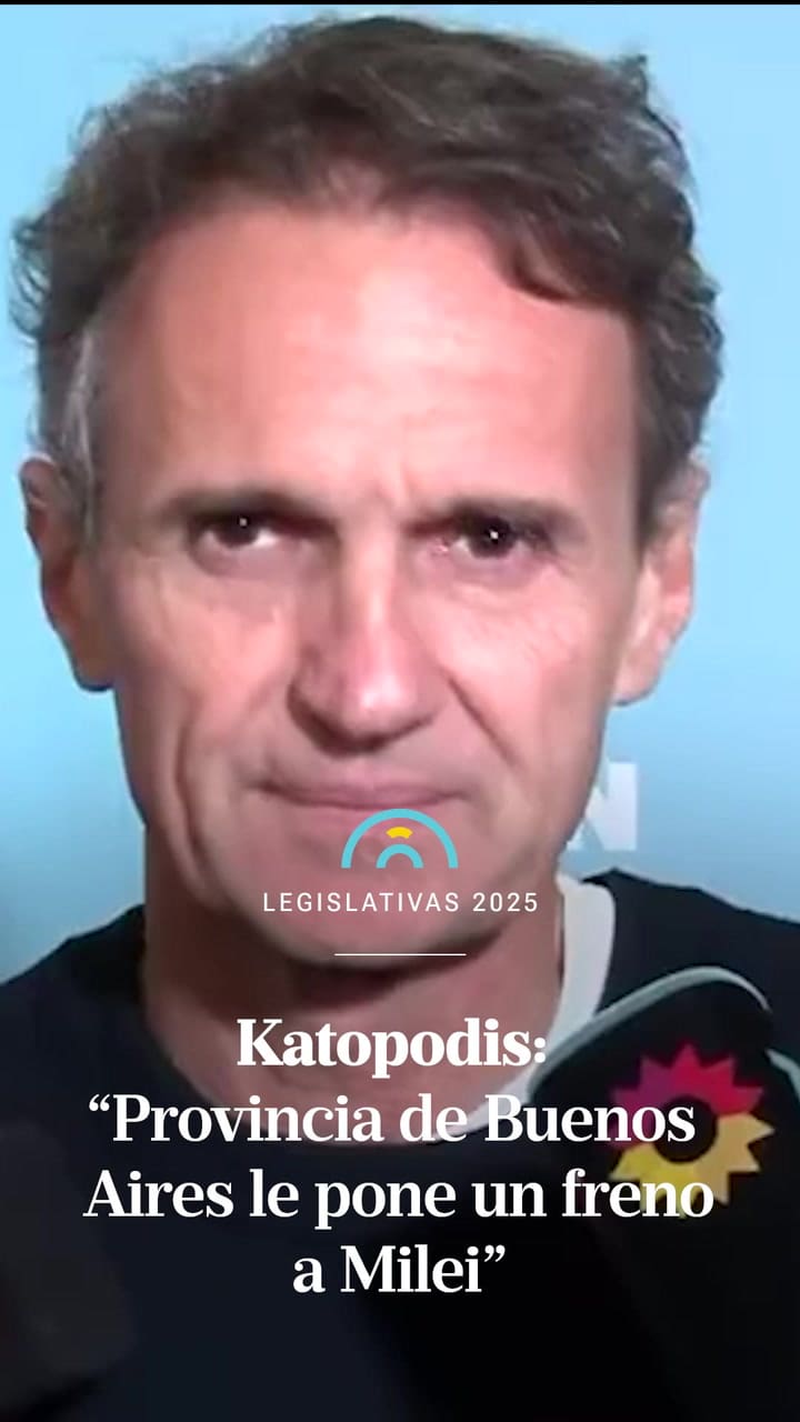 Katopodis: "Provincia de Buenos Aires le pone un freno a Milei"