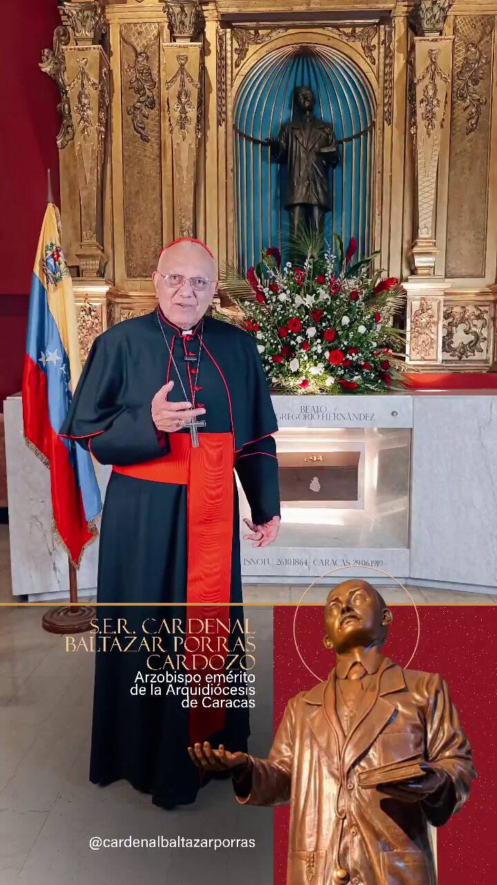Anuncian la canonización de José Gregorio Hernández