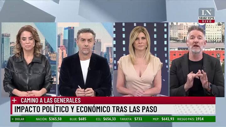 Luis Novaresio recordó la advertencia de Jaime Durán Barba sobre el lema de Juntos por el Cambio antes de las PASO