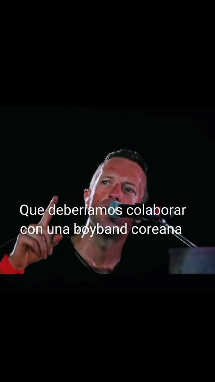 Chris Martin habló de la colaboración con Jin de BTS (Video: TikTok @ksj1coming)