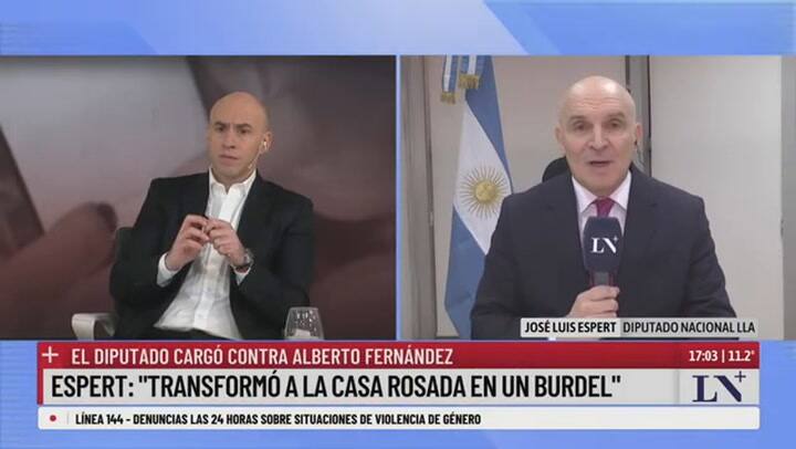 José Luis Espert Los Videos De Alberto Tienen Que Salir Por Todos Lados