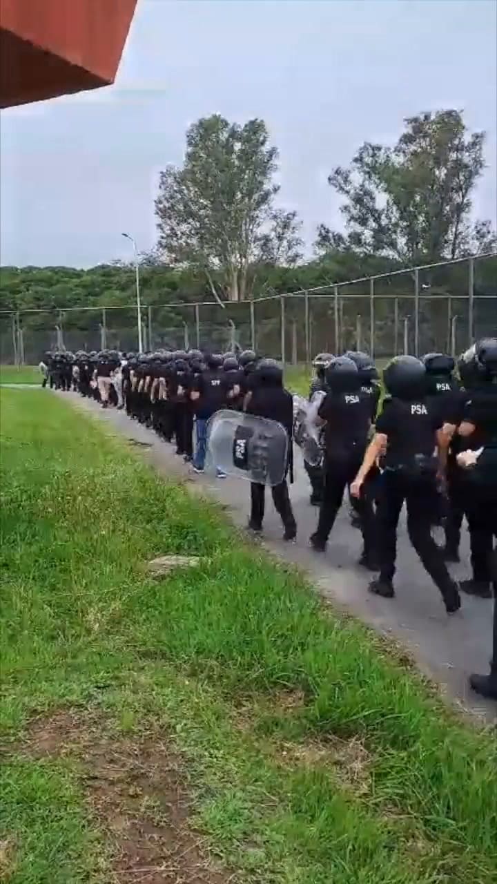 Allanamiento en el penal de Ezeiza