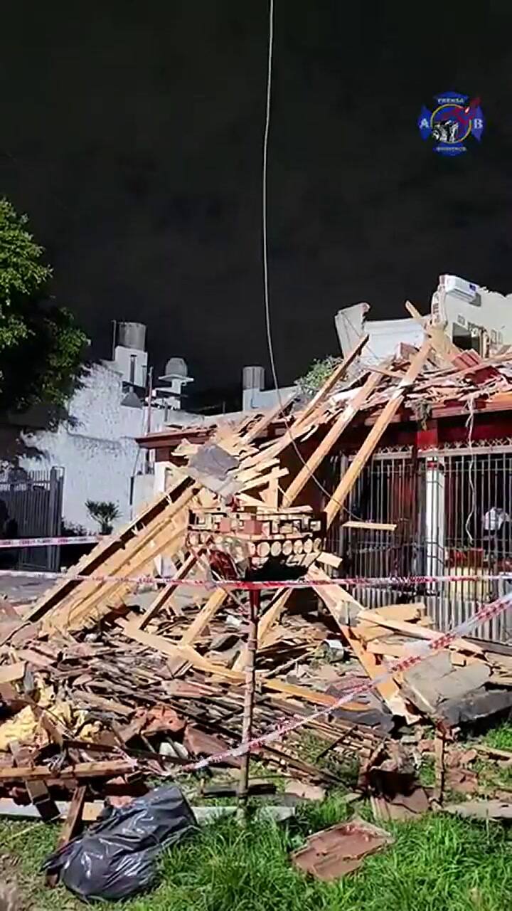 La explosión provocó la muerte de un hombre y generó grandes destrozos