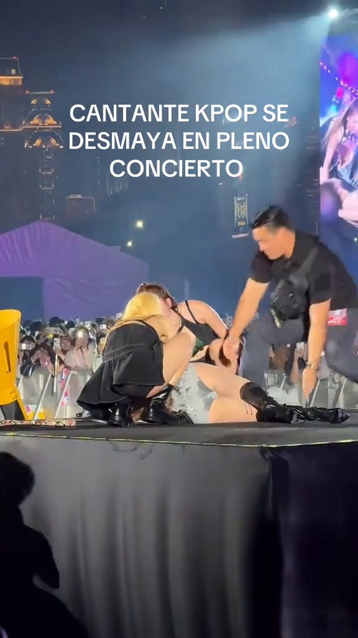 Video: HyunA sufrió un desmayo durante un recital y fue retirada del escenario