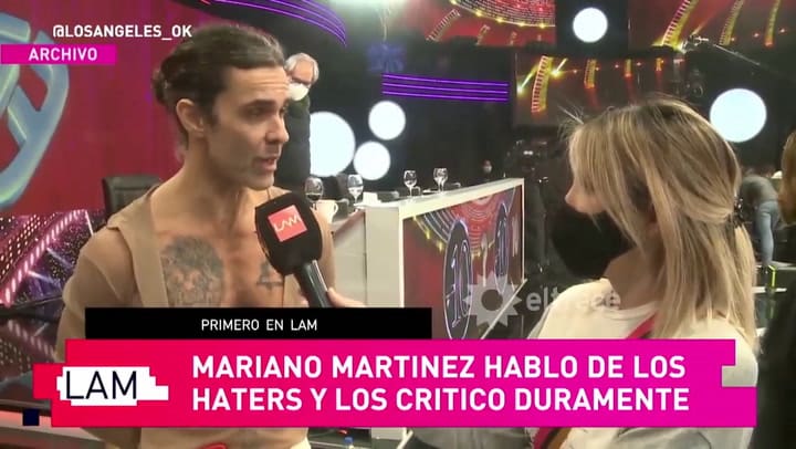 Mariano Martínez habló del accidente que lo preparó para superarse en la vida