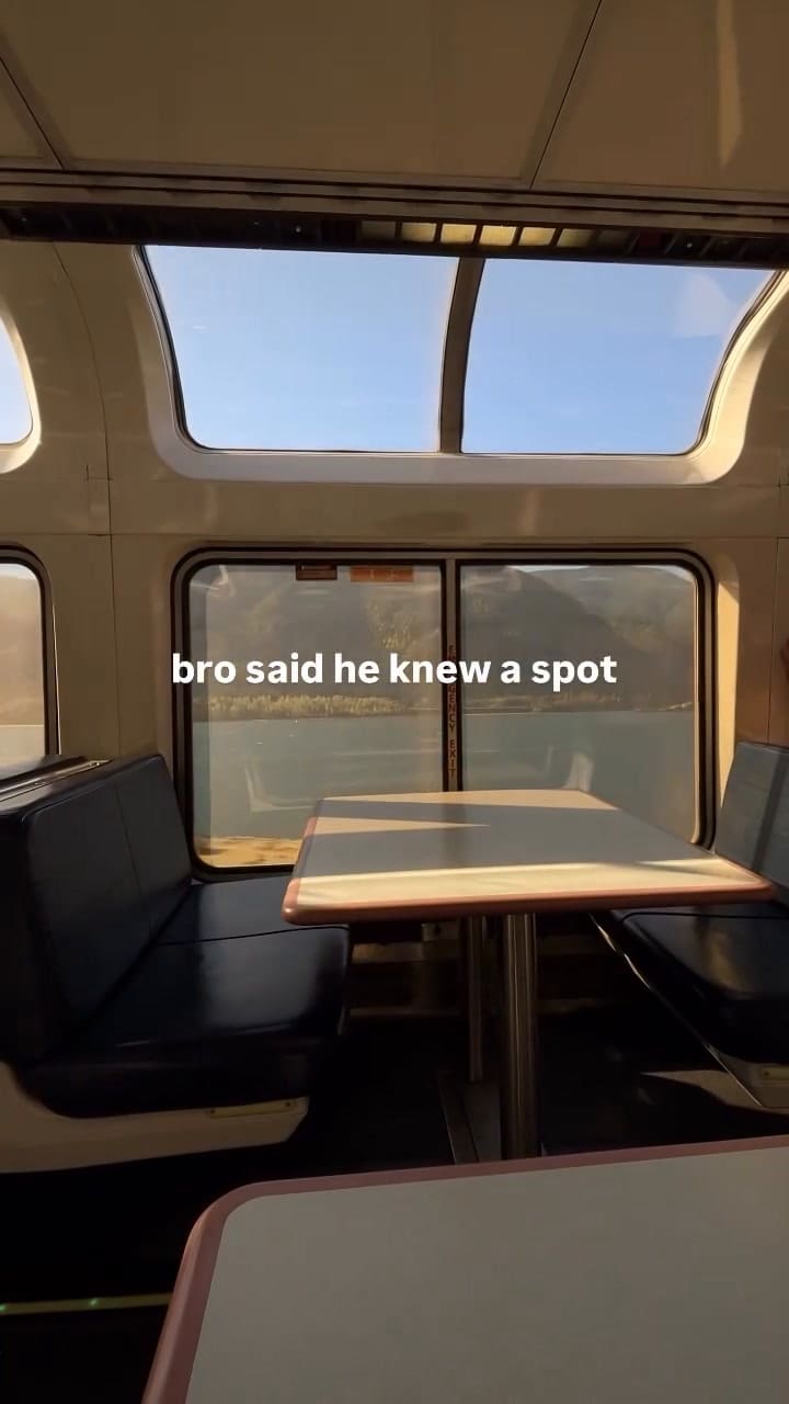 La vista panorámica de los trenes Eagle Texas de Amtrak