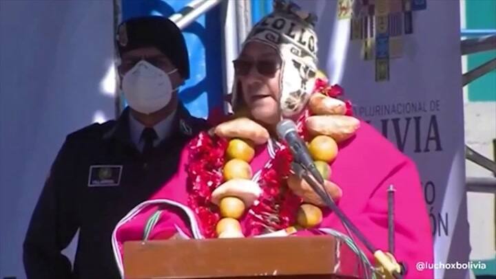 Luis Arce, contra Mauricio Macri