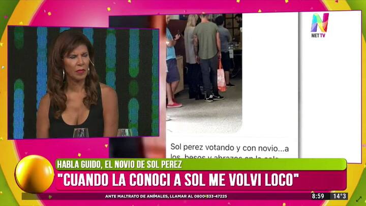 Hablo el novio de Sol Perez