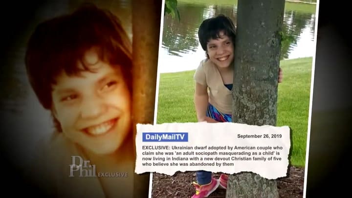 Natalia Grace decidió romper elsilencio en un popular talk show norteamericano - Fuente: Youtube