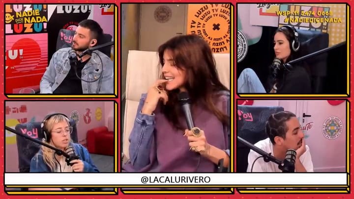 Calu Rivero habló sobre su denuncia contra Juan Darthes (Video: Luzu TV)