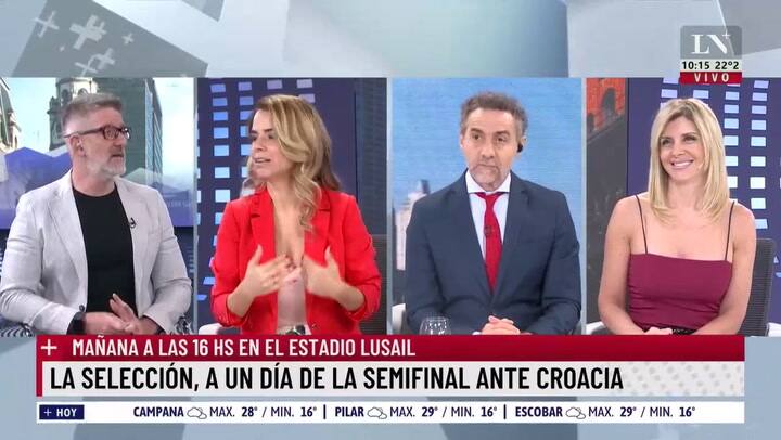 Débora Plager reveló su cábala y mandó al frente a Luis Majul con algo que lo incomoda