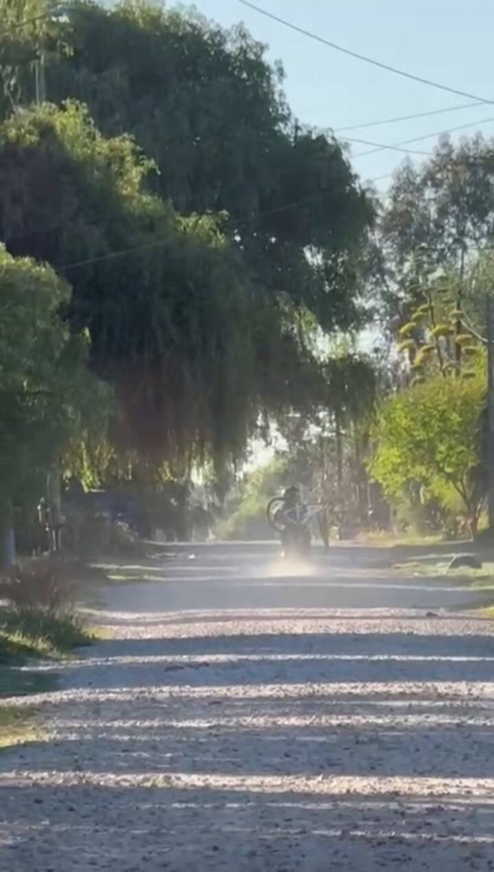 La huida de los motochorros que asaltaron a Malgor